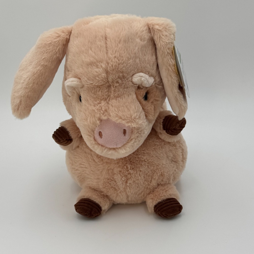 Giggle Scape Pig Plush Stuffed Animal 11 Inch Soft‎ Polyester Kids Toy New